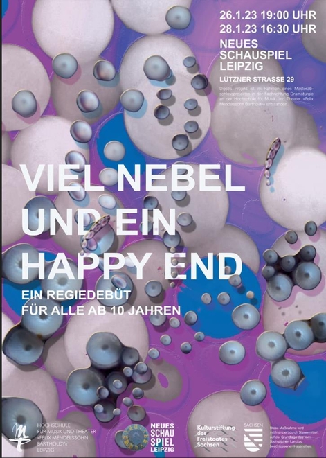 VIEL NEBEL UND EIN HAPPY END Jugendtheaterprojekt: Viel Nebel und ein Happy End - ein RegiedebütMaria Obermeier