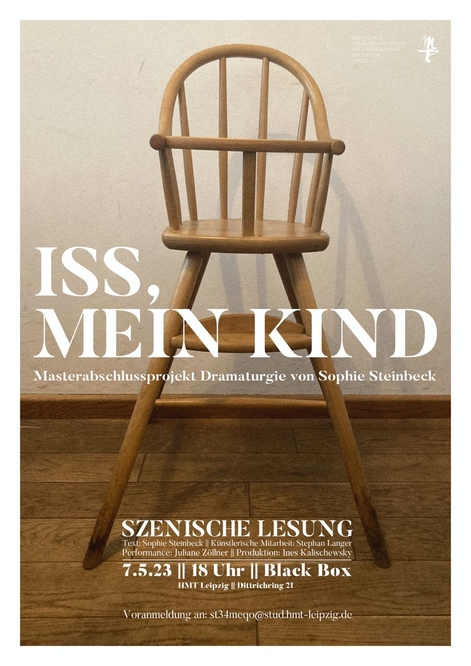 ISS, MEIN KIND Szenische LesungSophie Steinbeck